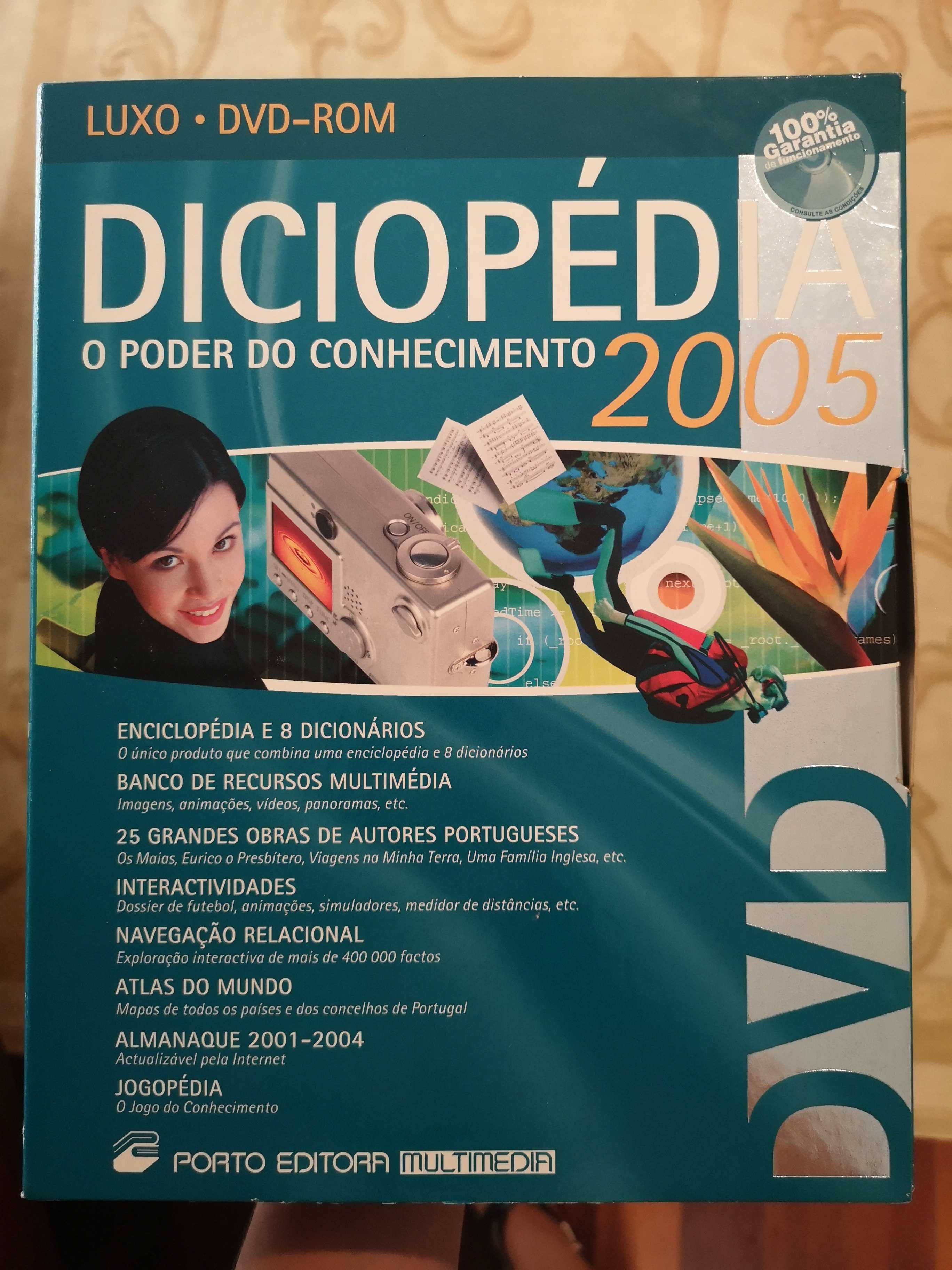 Diciopédias 2001 e 2005 - Porto Editora