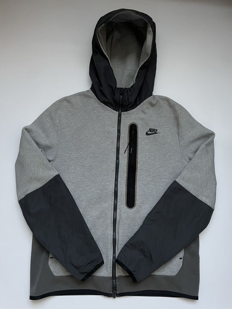 Зіпка Nike tech fleece grey drill оригінал