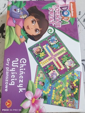 Gra planszowa Dora poznaje świat i chińczyk
