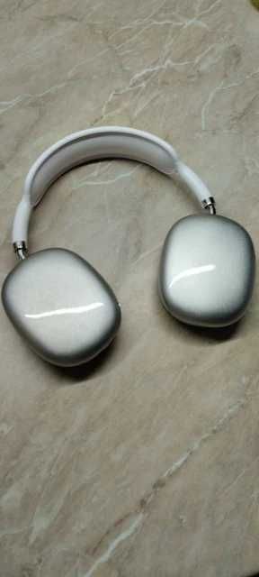 Беспроводные полноразмерные стереонаушники Bluetooth Macaron P9 White