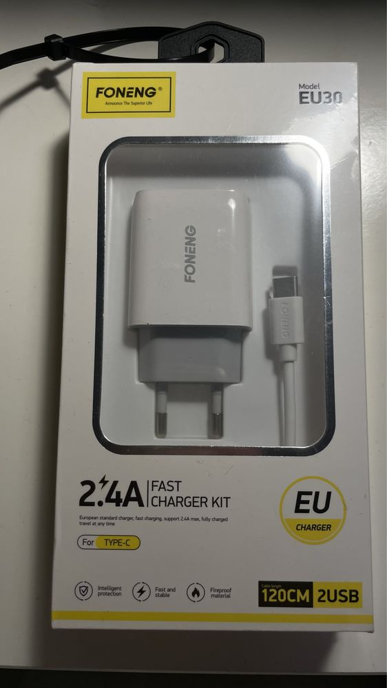 Ładowarka usb C Foneng eu30