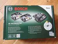 Bosch Zestaw - 2X Akumulator 18V/2.5Ah + Ładowarka 1600A011LD