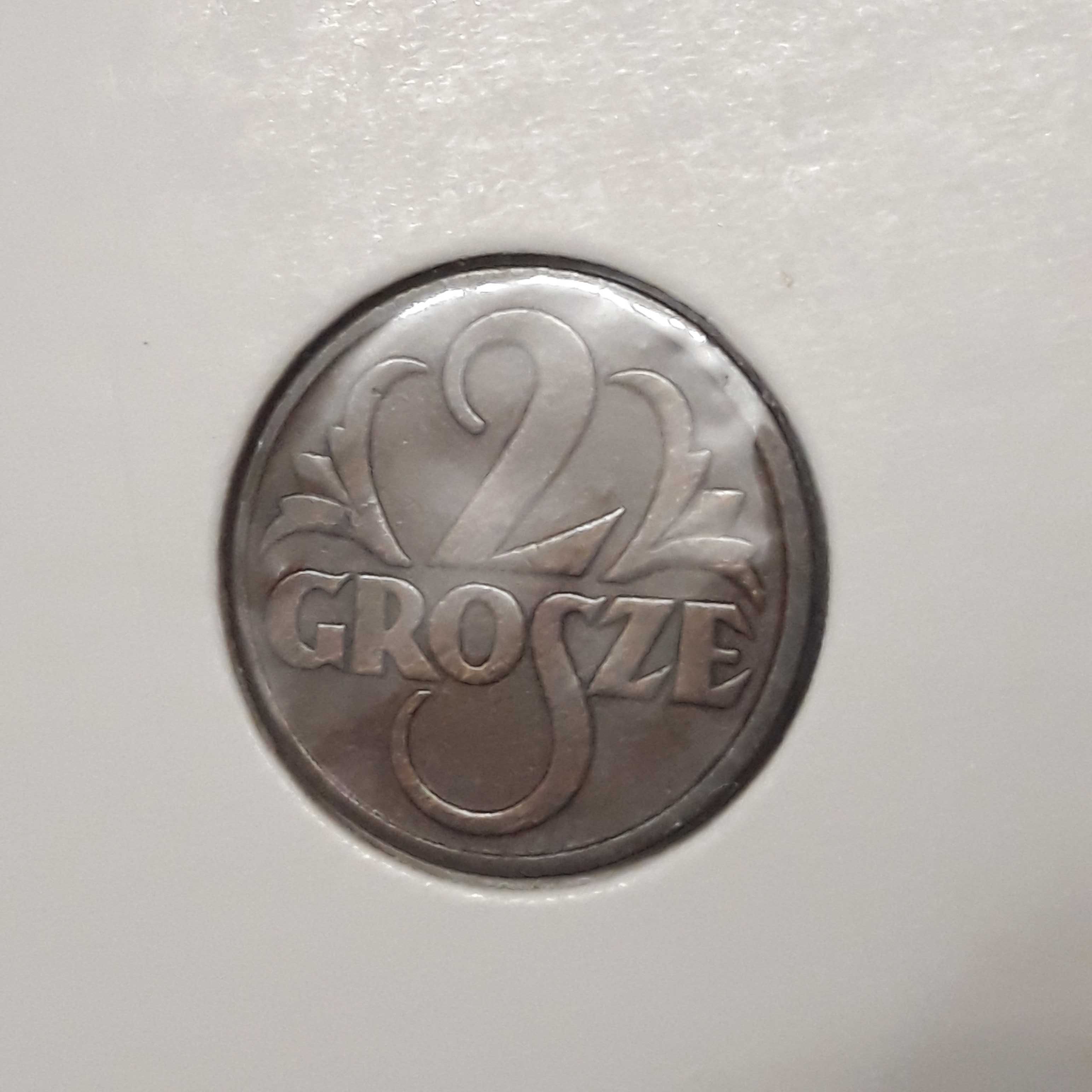 Moneta 2 grosze 1928 2RP