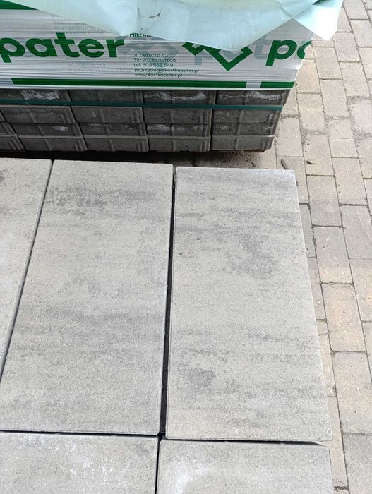 Płyta betonowa PATER Trokadero Piatto 60x30x6cm  kolor Gabro