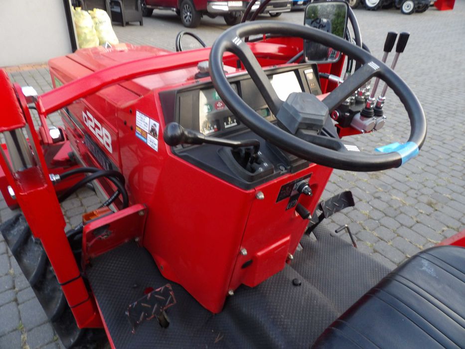 Shibaura D228 22KM 4x4 wspomaganie TUR mini traktor kubota yanmar isek