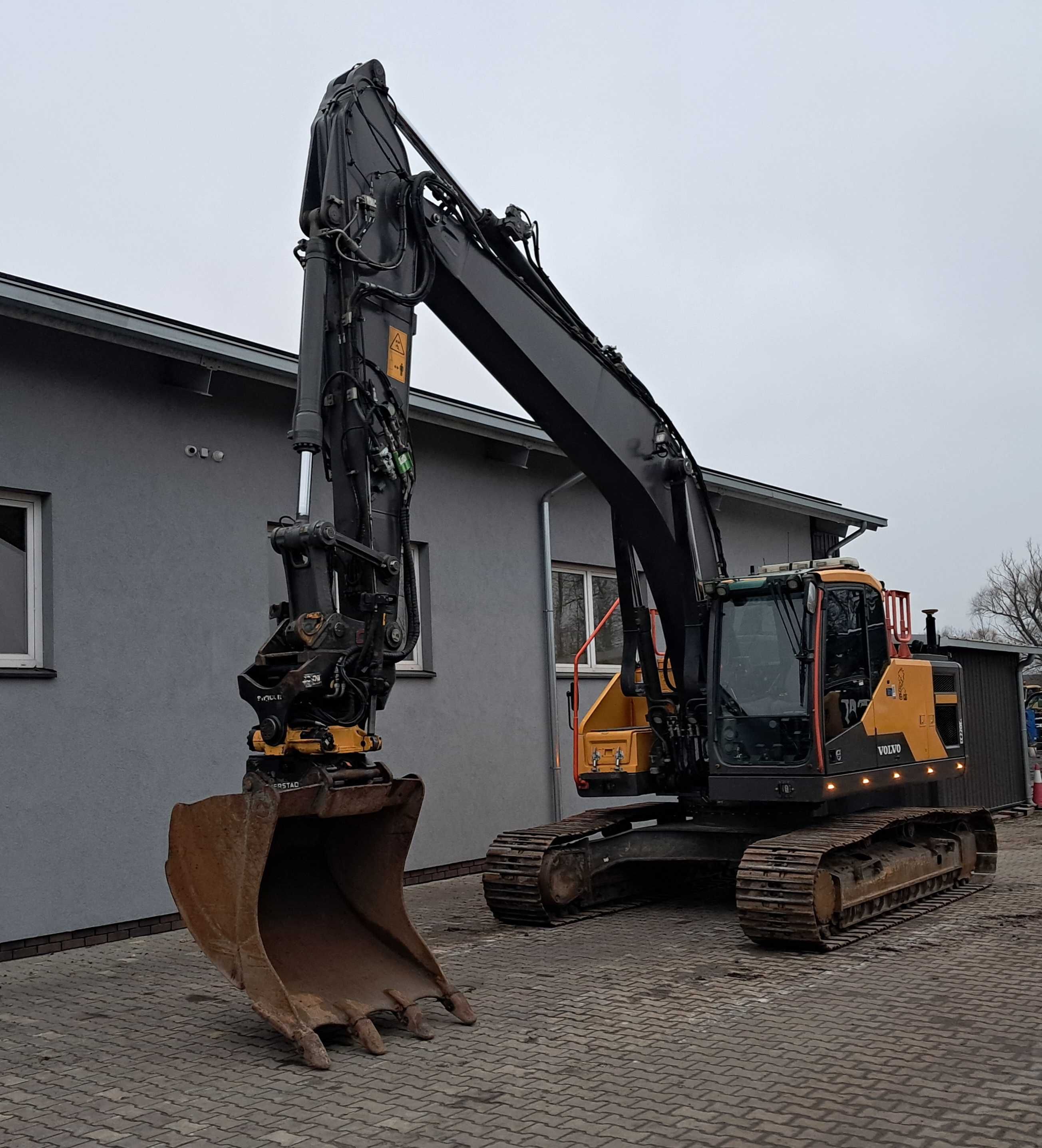 VOLVO EC220EL Rototilt ENGCON GPS 3D Leica Niwelacja Terenu