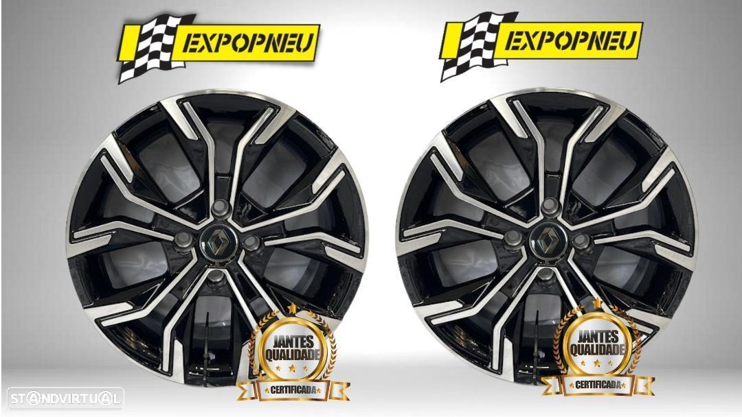 Jantes 15ʺ 4x100 (para renault)