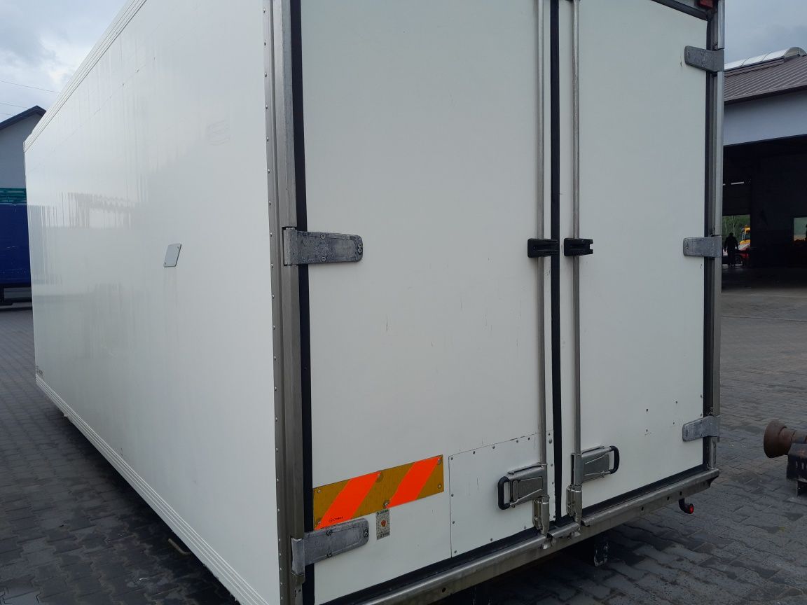 Kontener magazyn izoterma 6m z transportem i rozładunkiem agregat 380v