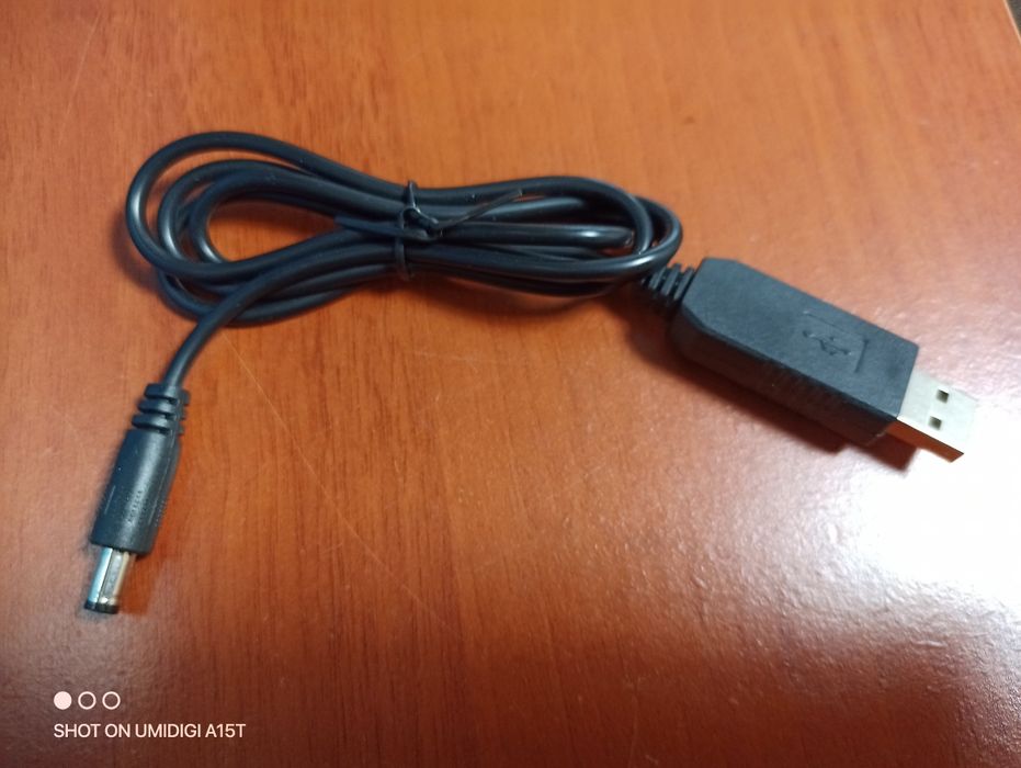 Шнур к роутеру 5V-12V.