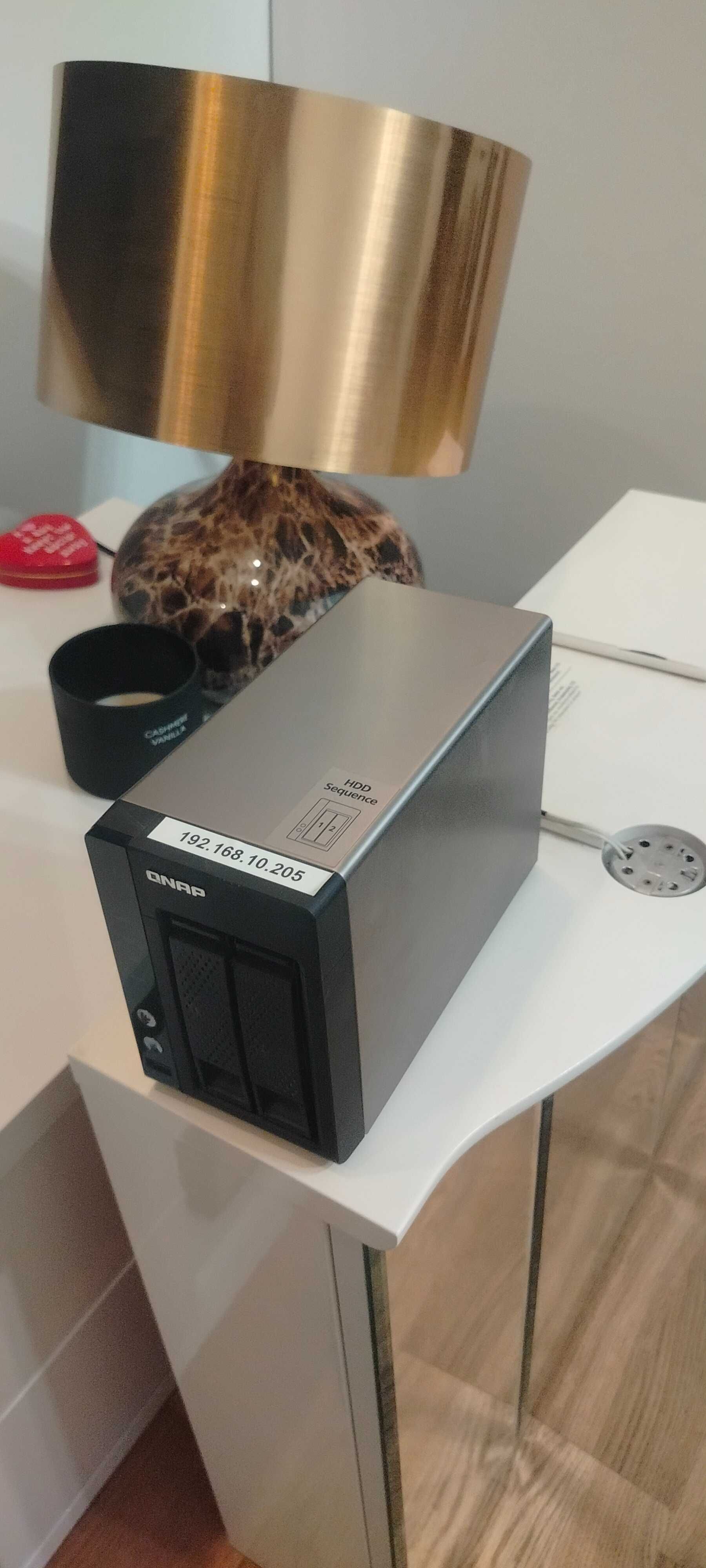 Serwer QNAP TS-219P+ Dwa DYSKI gratis