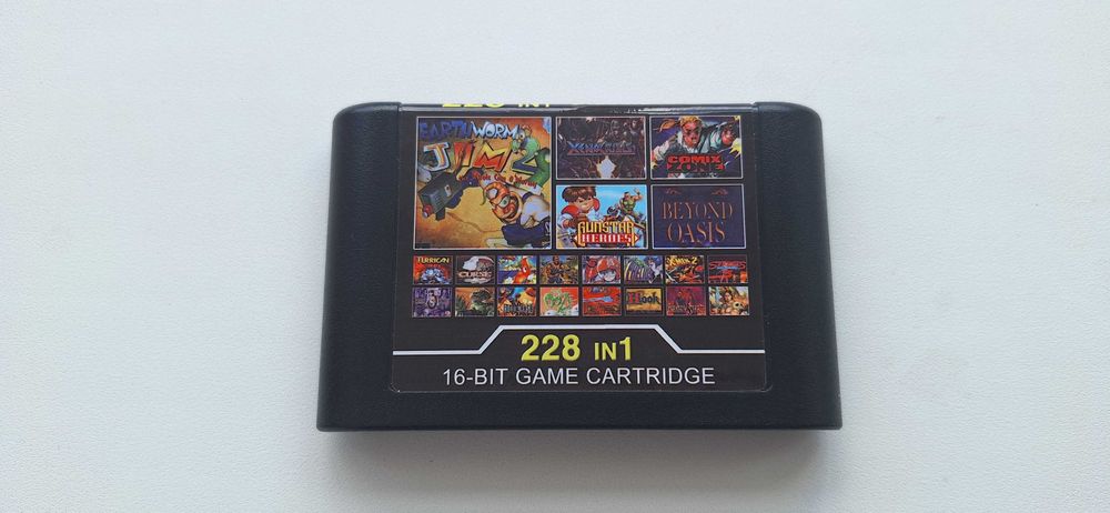 Многоигровочный картридж 16 бит Sega MegaDrive