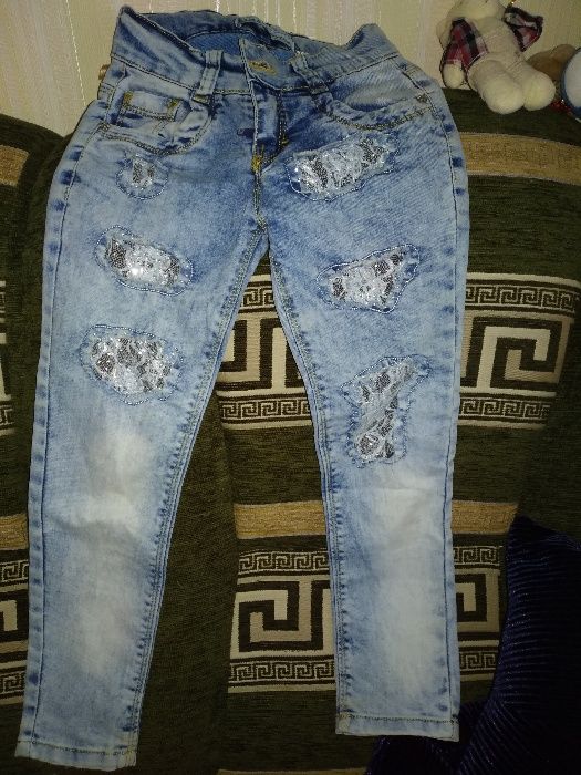 Джинсы на девочку