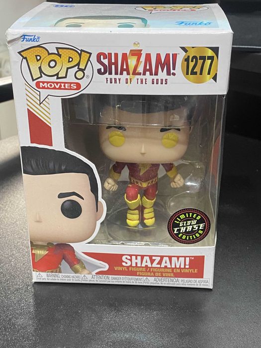 Figurka Funko Pop Movies #1277, Shazam, Fury of The Gods, CHASE GLOW