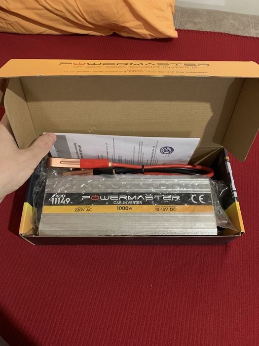 Инвертор Powermaster 12V–220V 1000W