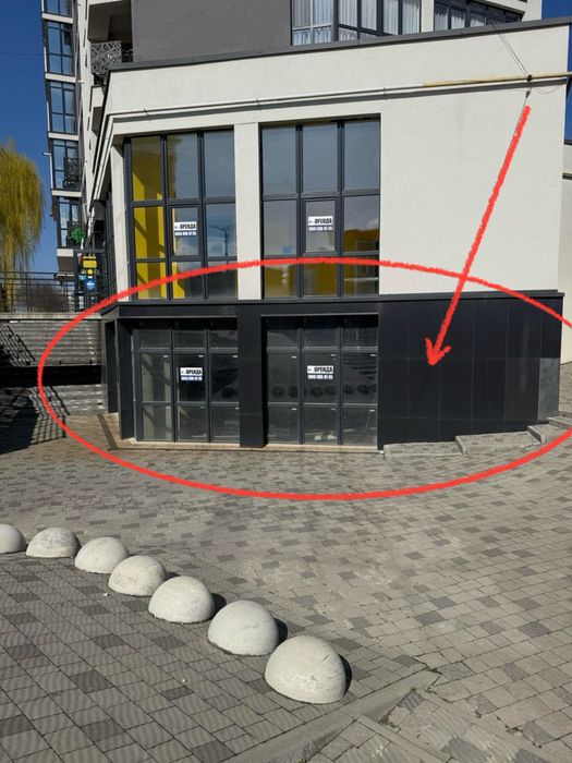 Оренда в центрі міста комерційного приміщення