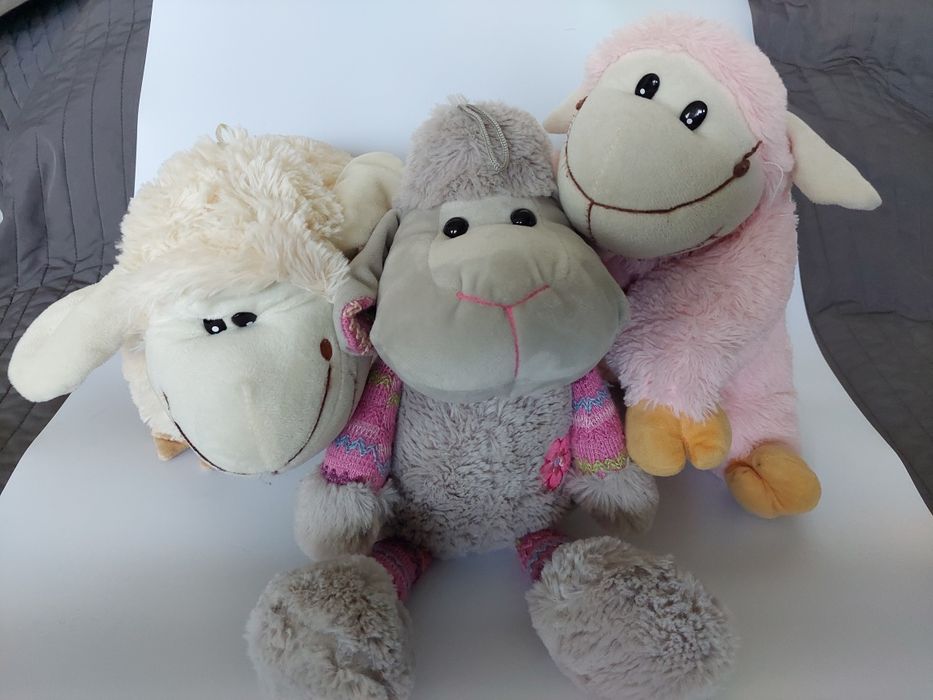 Zestaw 3 pluszowe owieczki, taniej niż od górali