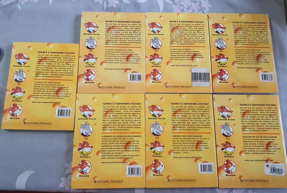 Livros Geronimo Stilton Volumes: 7 / 8 / 11 / 12 / 23 / 30