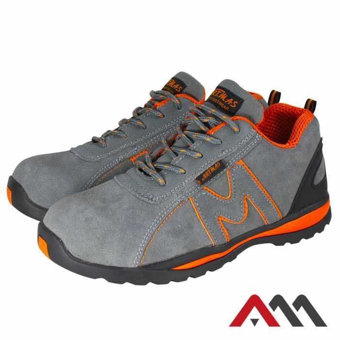 Wyprzedaż Męskie skórzane buty robocze do pracy STALOWY PODNOSEK