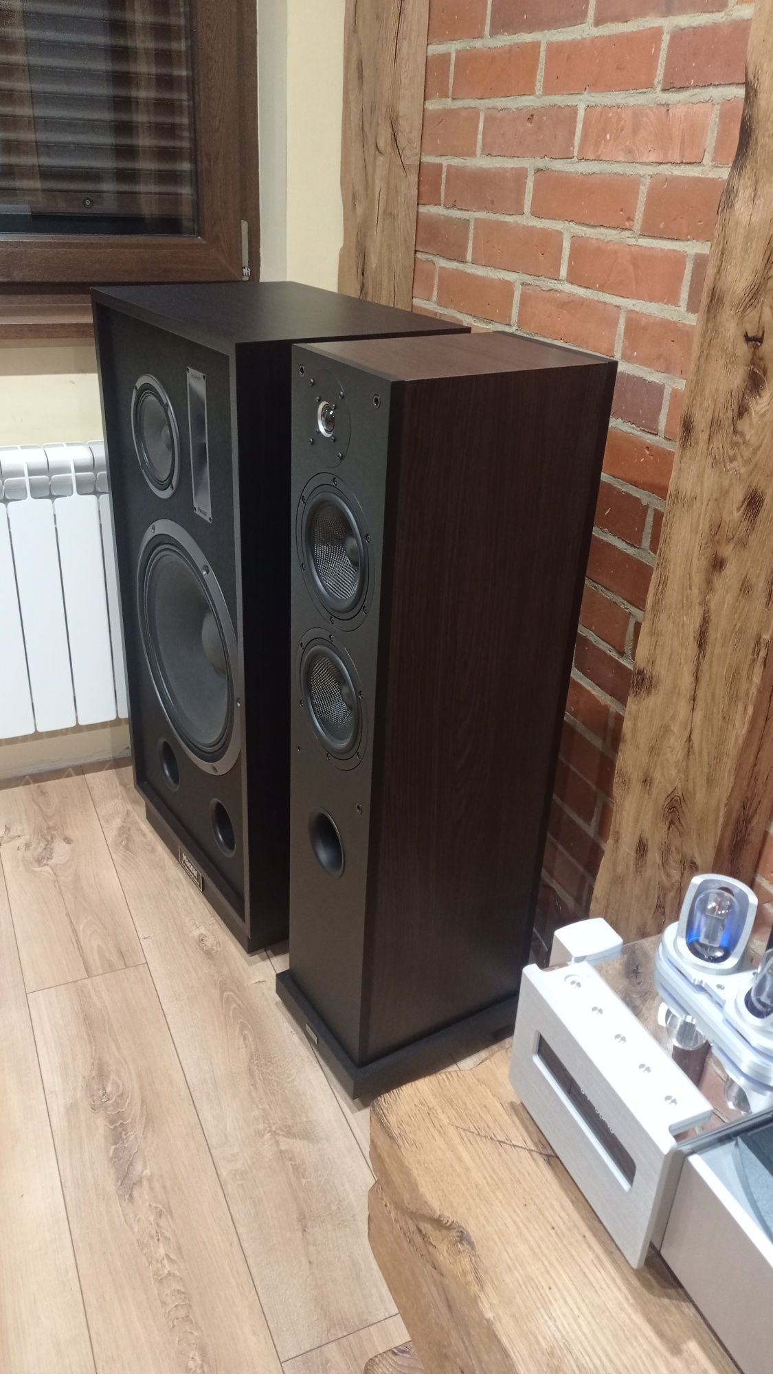 Kolumny głośnikowe STX FX 300,wenge,flagowy model,piękne