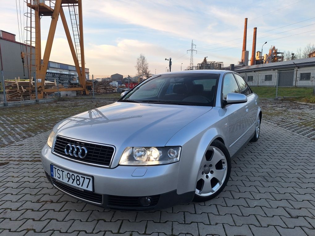Audi A4 B6 1.8 TURBO 150KM Alu Gwint Navi DVD Xenon Zadbana 190tyś.km!