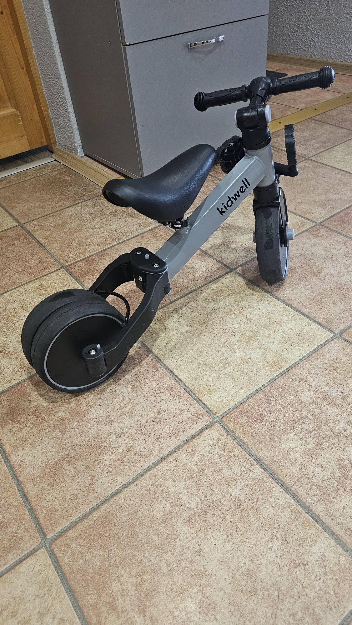 Біговел велосипед Kidwell 3в1 PICO Black