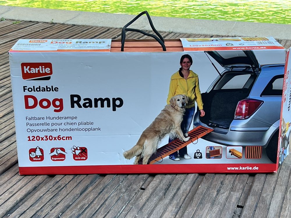 Rampa para cães NOVA SEM USO