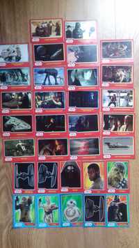 karty kolekcjonerskie Star Wars 32 karty
