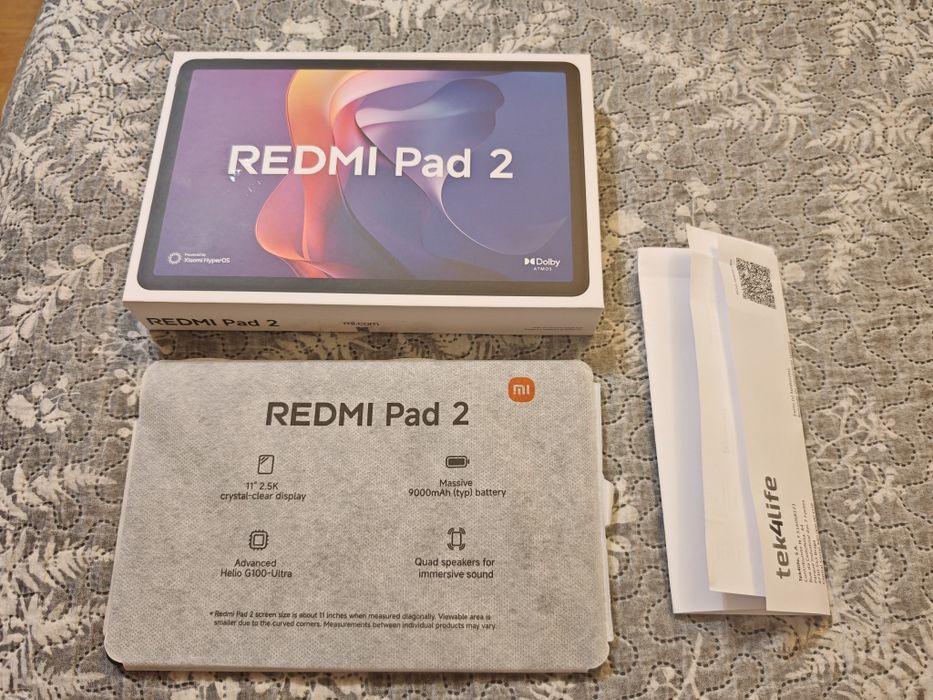 Troco/Vendo Xiaomi Redmi pad 2 novo com fatura e garantia!