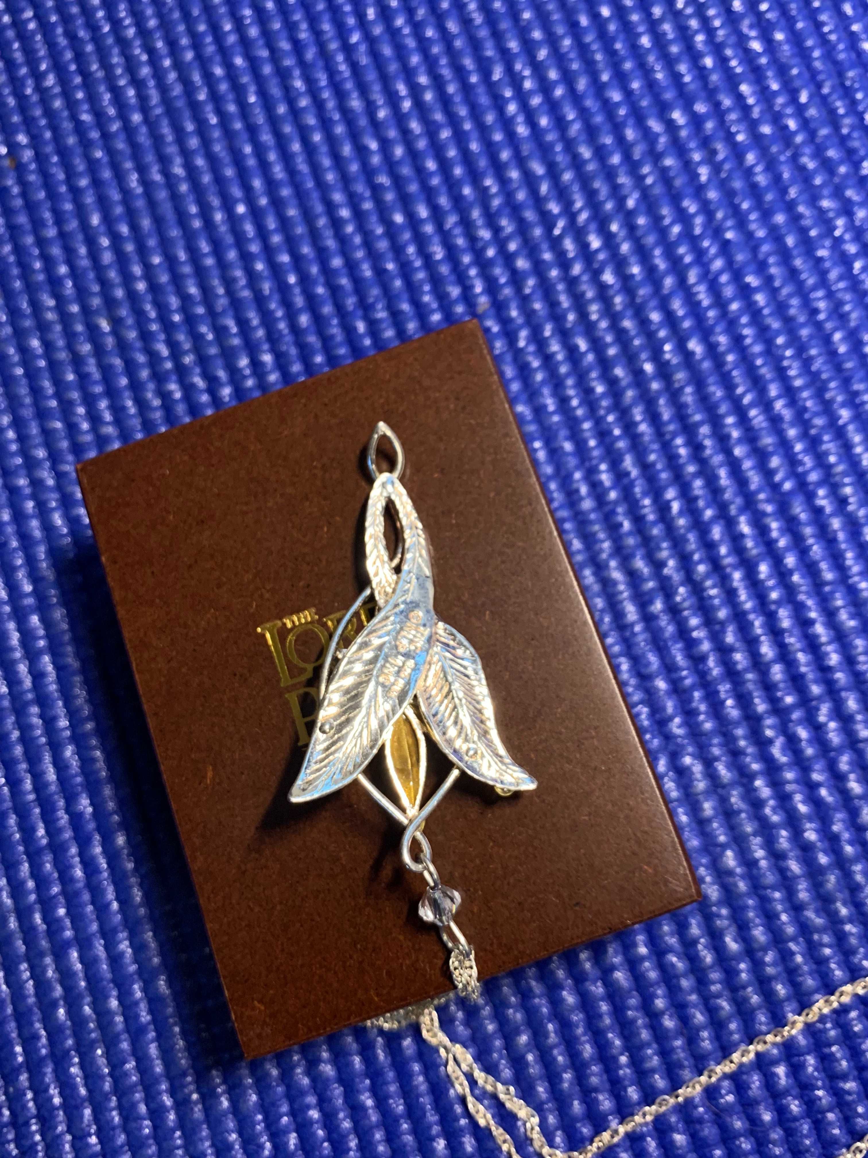 Srebrny wisiorek Arweny - LOTR Arwen`s Evenstar Pendant - NV2770