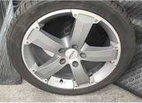 Felgi aluminiowe RONAL R47 17” z oponami – Volkswagen Passat B7, Audi