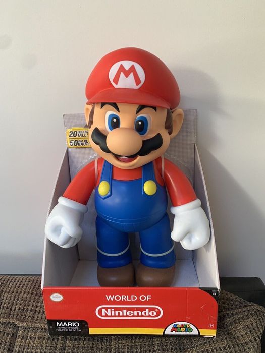 Super Mario Nintendo Figurka 50cm DUZA! Unikat NOWA