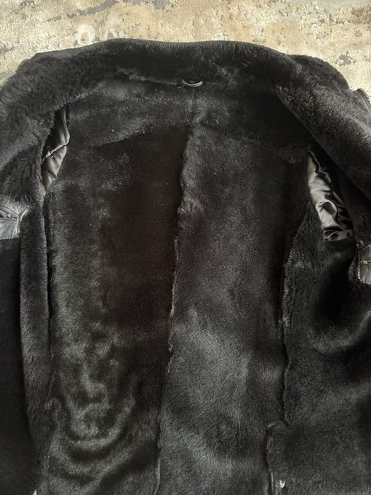 Шкіряна зимова куртка чоловіча