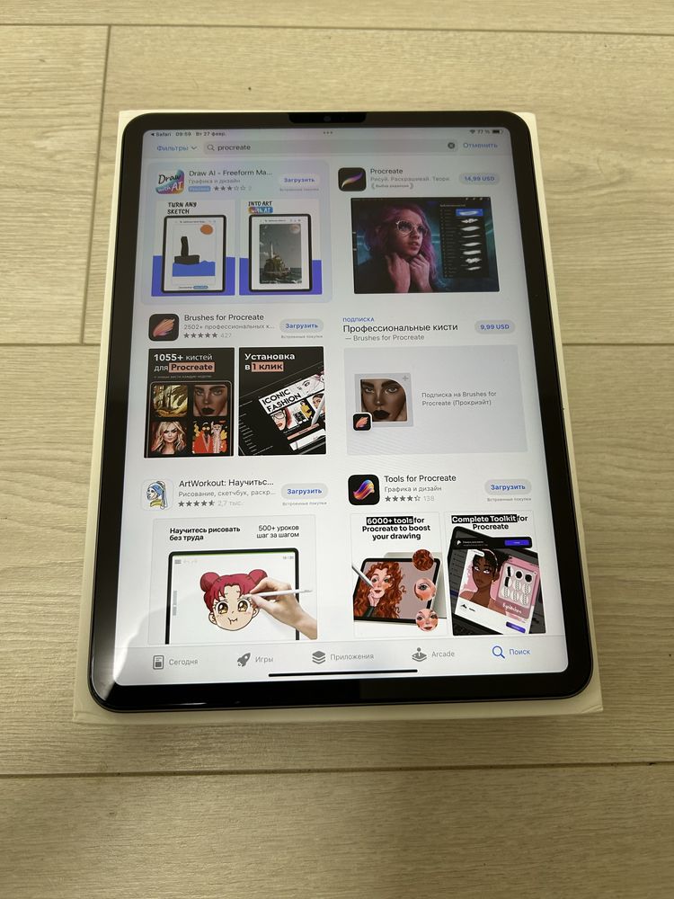 iPad Pro 11 256Gb +4G, LTE, 2021г, идеал