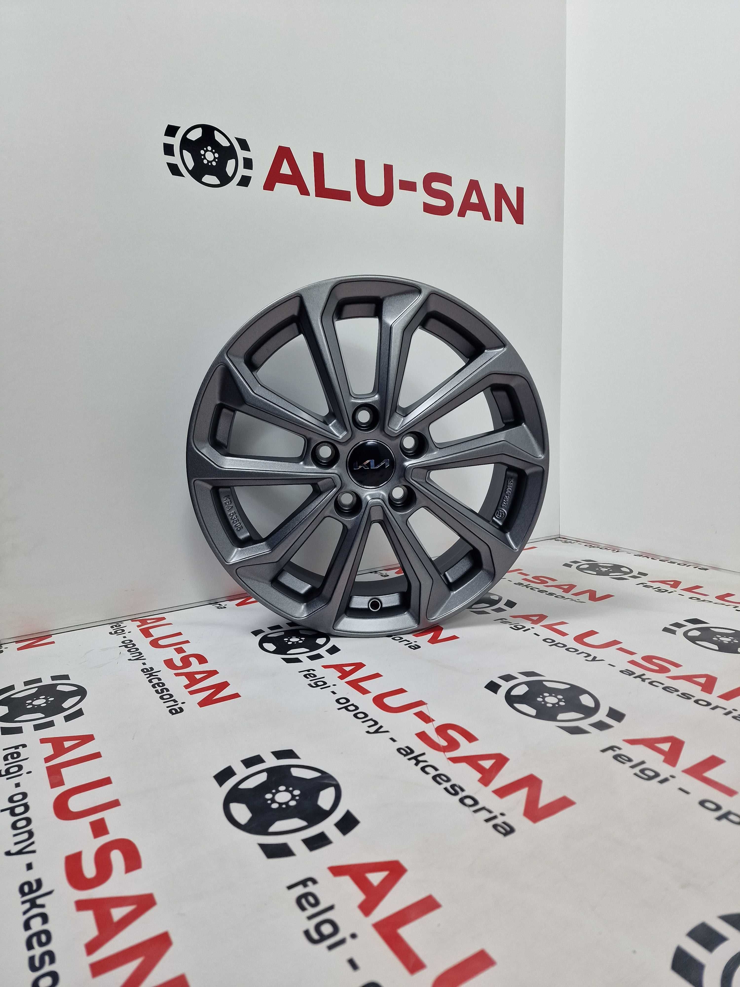 NOWE ALUFELGI KIA 16" 5x114,3 Sportage Venga XCeed Grafit Mat