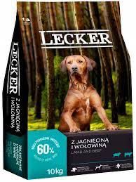 Karma dla psa premium " Lecker " z wołowiną i jagnięciną - 10kg