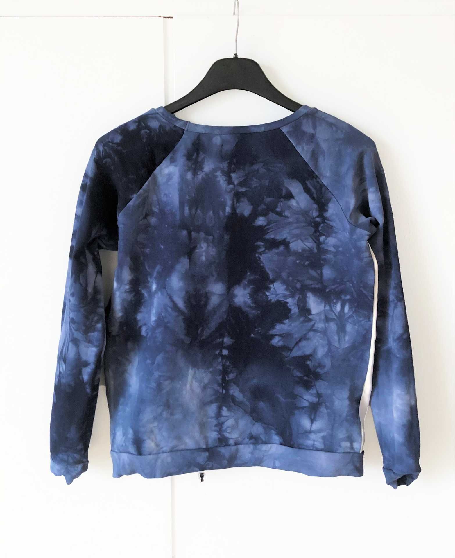 Bluza granatowa tie-dye Reserved