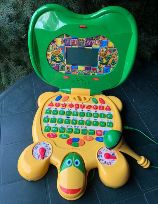 ноутбук-компьютер-черепаха для детей
