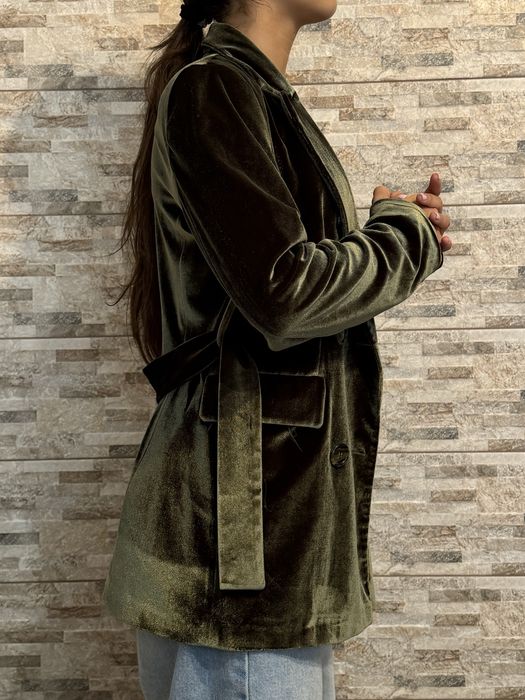 Пиджак котон,цвет хаки