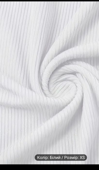 Нова біла футболка XS-S