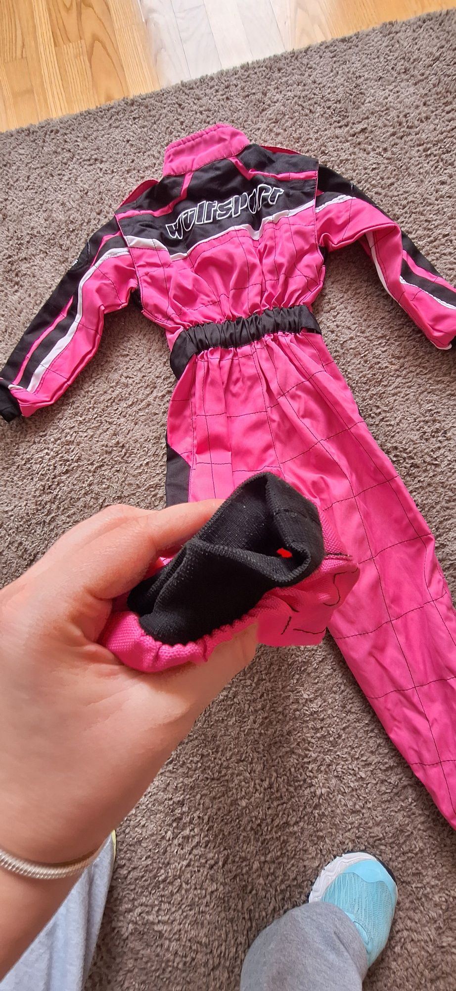 Kombinezon wyścigowy kids 6-8 lat wulf race suit