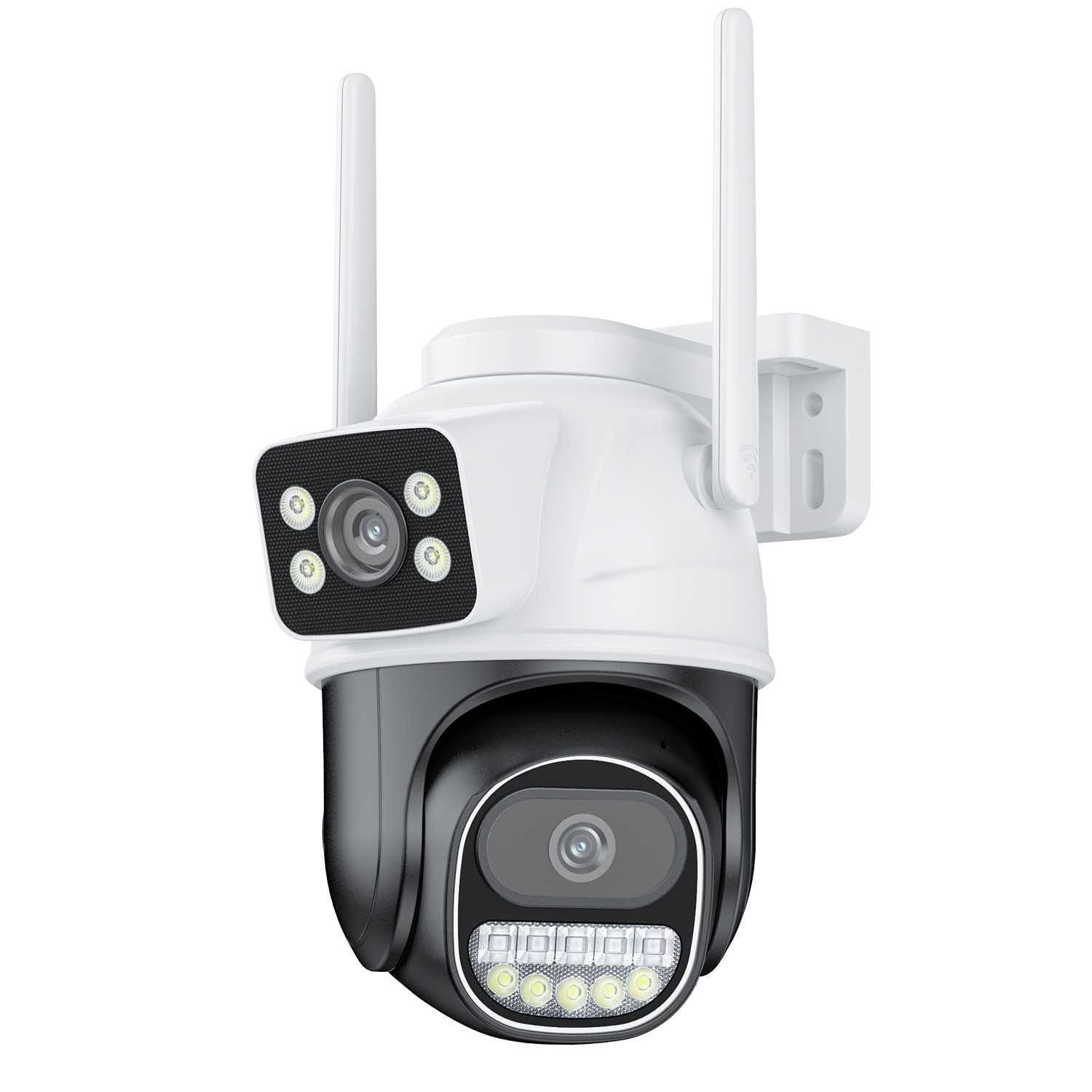Kamera Podwójna Obrotowa Zewnętrzna IP Wifi 8Mpx