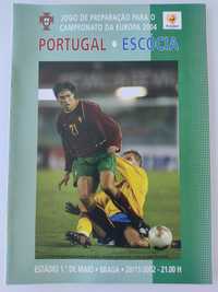 Programa oficial portugal-escócia 2002