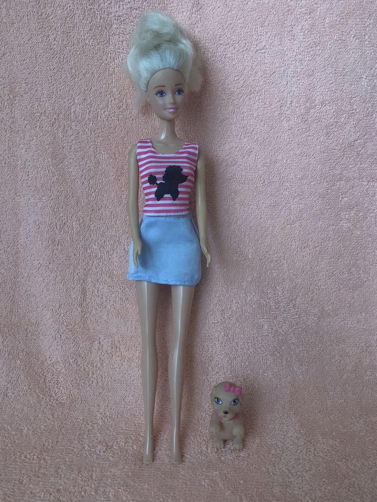 Кукла Барби с собачкой, лялька з песиком