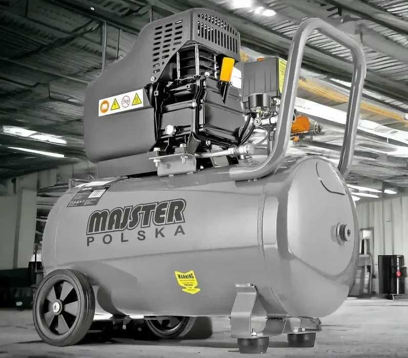 Компресор повітряний Majster Polska 50л 1.8кВт 8атм 220л\хв компрессор