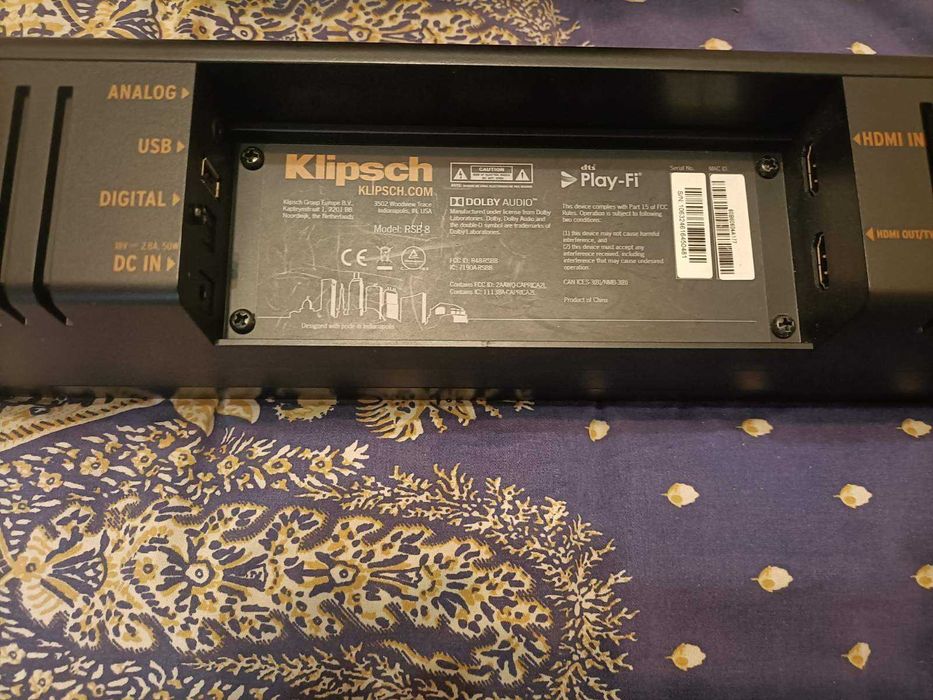 Саундбар Klipsch Reference RSB-8