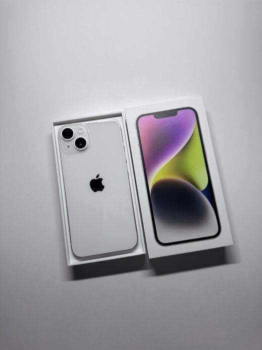 iPhone 14 128GB | Starlight | Pełen zestaw