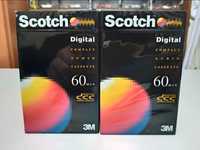 2x Cassetes de Áudio Digital Scotch DCC 60