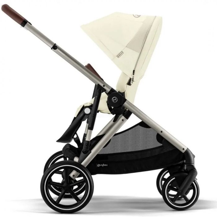 Cybex Gazelle S 2023 wózek dla bliźniąt rok po roku Seashell Beige beż