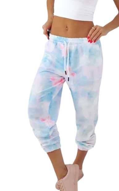 Komplet dresowy TIE DYE z crop topem r. S - HIT sezonu !