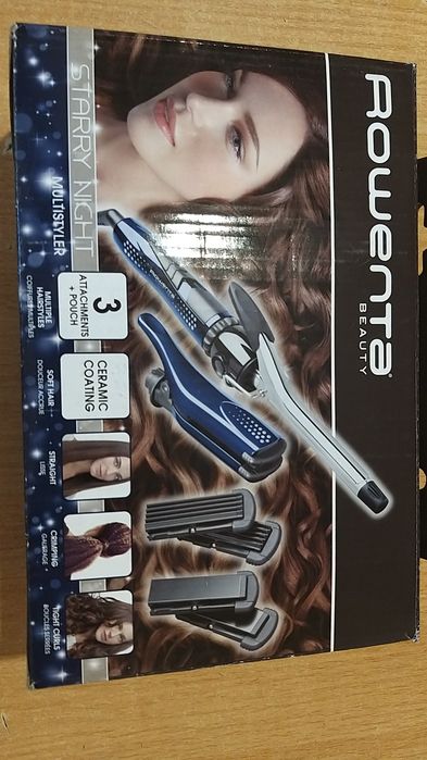 Плойка для укладки волос Rowenta 3 в 1 CF4004